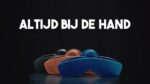 Een promotiefoto van UpClose in de drie kleuren